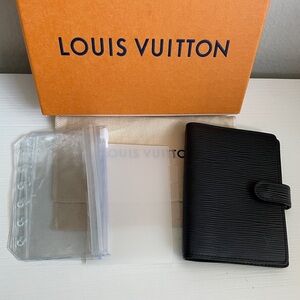 Louis Vuitton Epi PM Pocket Agenda Bundle